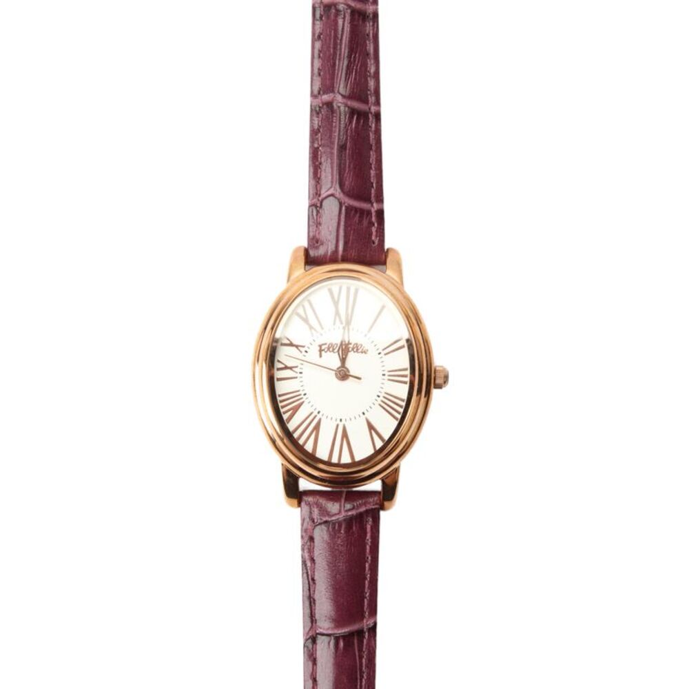 Folli Follie Womens Rose Gold Tone S-Steel WF17R011SP Quartz Watch 27mm NWOT